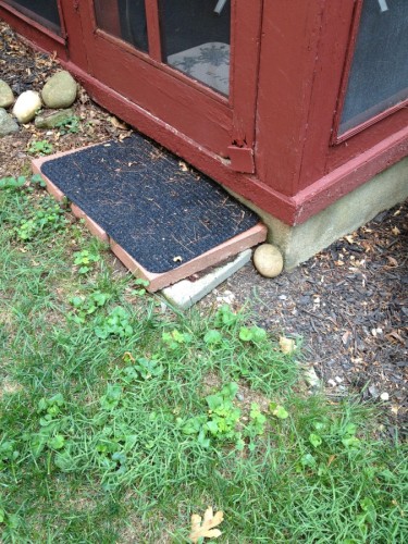 Corner close-up