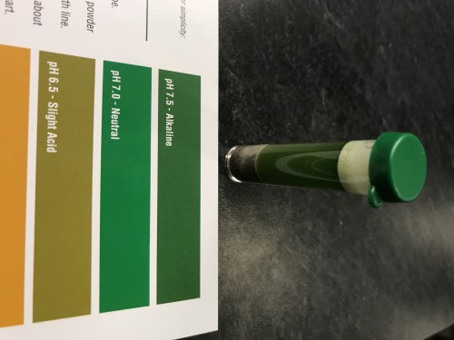 Soil PH test