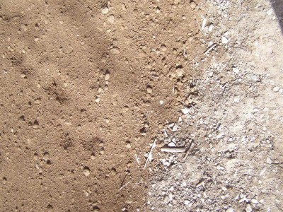 difference between old soil and the new compost