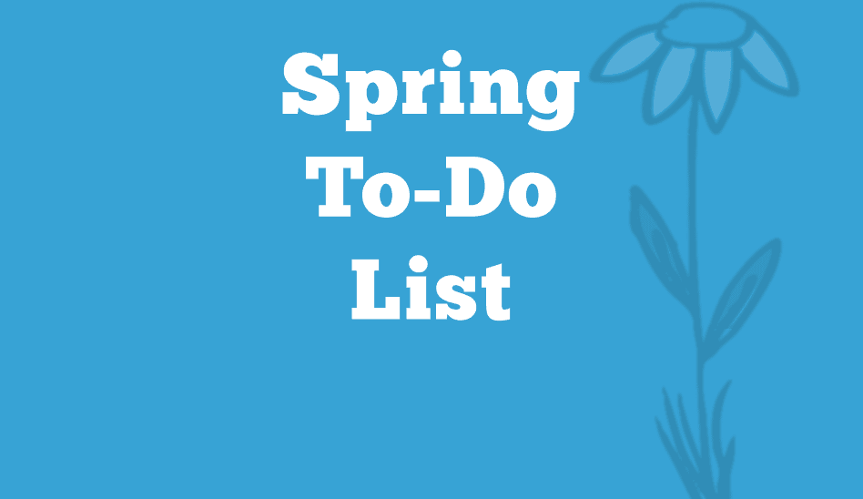Spring Gardening To-Do List